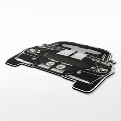 Ford Mustang Shelby Floor Mat | Anti-Slip 3mm Absorbent Muscle Car Style Rug | Easy Clean Waterproof Automotive Designer Mat for Home & Garage