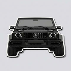 Mercedes G-Wagon Front View Floor Mat | Anti-Slip 3mm Absorbent Luxury SUV Design Rug | Easy Clean Waterproof Floor Mat for Home, Office & Garage
