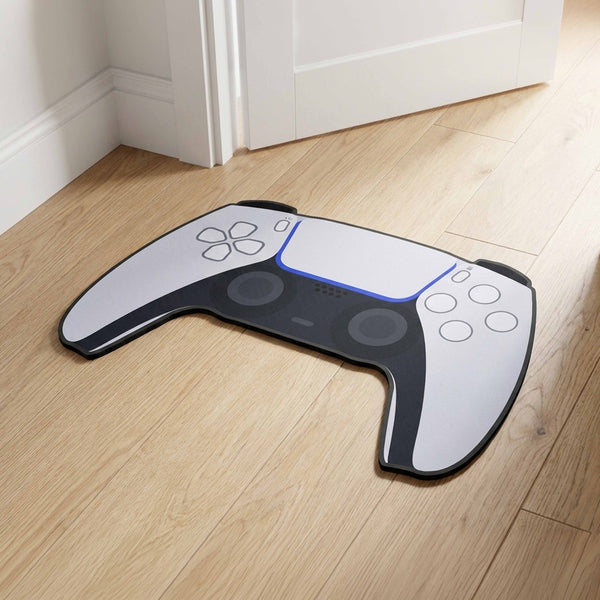 Game Controller Inspired Floor Mat (3 mm Thick) | Modern Gaming Console Design Mat for Gamers, Streamers & Desk Setups