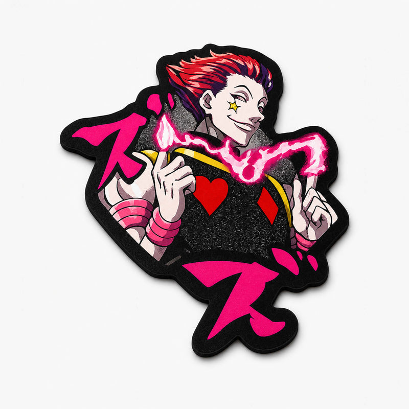 Hisoka Morow Cut-out Flat Rug | Hunter × Hunter Anime Floor Rug | Premium Magician Gaming Room Decor