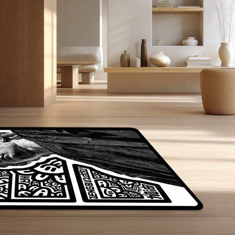 Modern Greek Statue Wall Art | Contemporary Classical Sculpture Decor | Sleek Aesthetic Wall Hanging for Living Room, Office & Modern Interior Styling