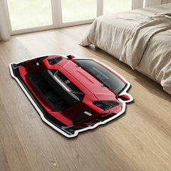 Nissan GT-R R35 Floor Mat | Anti-Slip 3mm Absorbent Supercar Design Rug | Easy Clean Waterproof Car-Style Floor Mat for Home, Office & Garage