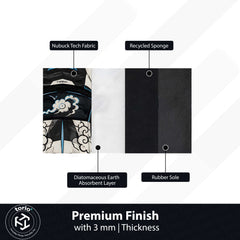 Gear 5 Supercar Area flat Rug | One Piece × Lamborghini Premium Anime flat Rug | Cloud Power Gaming Room Decor
