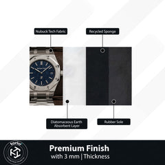 The Trinity Luxury Flat Rug | Premium Luxury Watch Collection Flat Rug | Watch Collector Home Decor