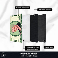 Roronoa Zoro Money Note Flat Rug | One Piece Anime Dollar Bill Inspired Bedroom Rug for Gaming Room & Otaku Decor